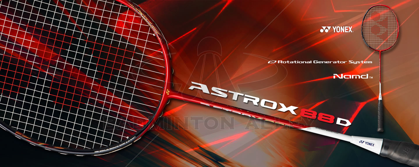 Yonex Astrox 88D Dominate Ruby Red Badminton Racket