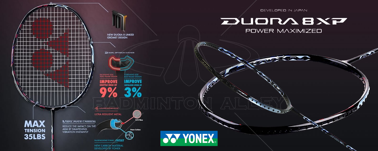 Yonex Duora 8XP High Tension Badminton Racket